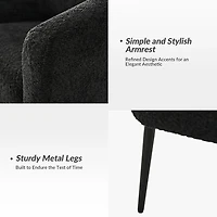 Boucle Chenille George Accent Chair