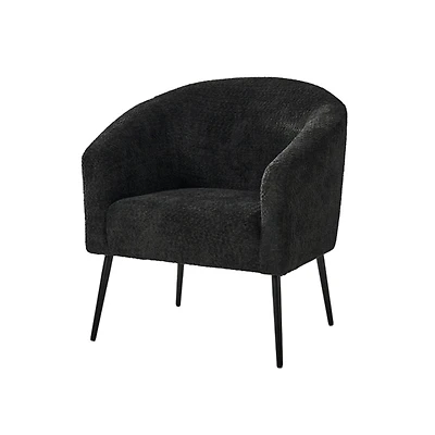 Boucle Chenille George Accent Chair