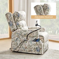 Blue Bird Upholstered Billy Massage Power Recliner