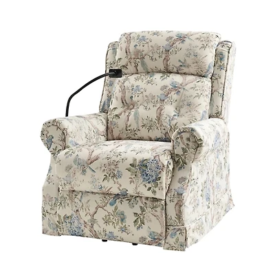 Blue Bird Upholstered Billy Massage Power Recliner