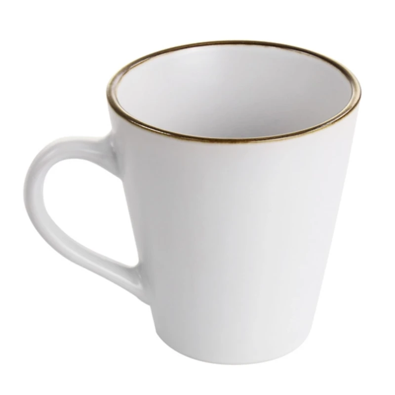 White Gold Elma Stoneware 16-pc. Dinnerware Set