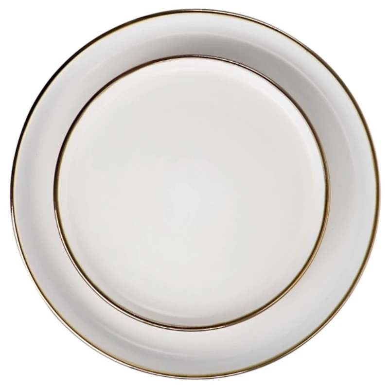 White Gold Elma Stoneware 16-pc. Dinnerware Set