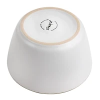 White Gold Elma Stoneware 16-pc. Dinnerware Set