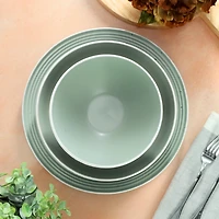 Light Emilia Stoneware 16-pc. Dinnerware Set