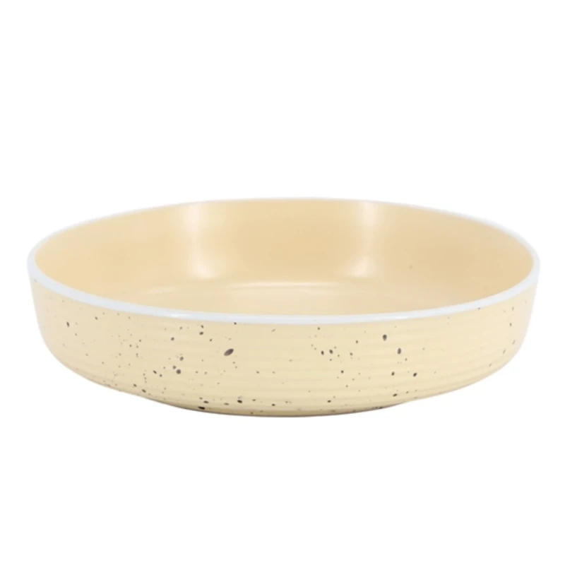 Cream Yellow Emilia Stoneware 16pc. Dinnerware Set