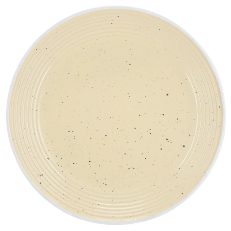 Cream Yellow Emilia Stoneware 16pc. Dinnerware Set