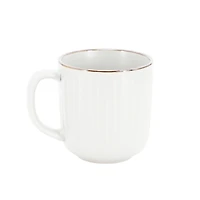 White Leo Stoneware 16-pc. Dinnerware Set