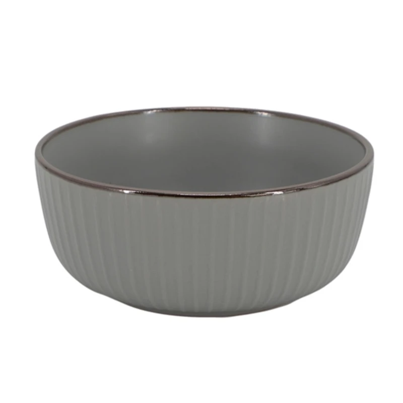 Dark Gray Leo Stoneware 16-pc. Dinnerware Set