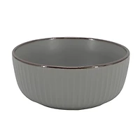 Dark Gray Leo Stoneware 16-pc. Dinnerware Set