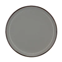 Dark Gray Leo Stoneware 16-pc. Dinnerware Set