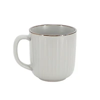 Light Gray Leo Stoneware 16-pc. Dinnerware Set