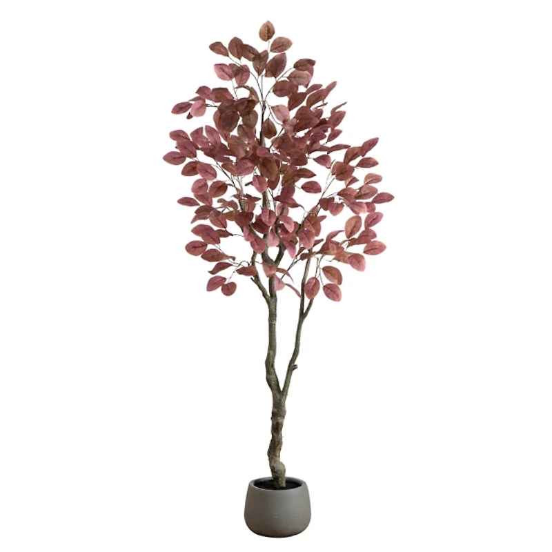 Autumn Dogwood Tree in Decorative Planter, 6 ft.