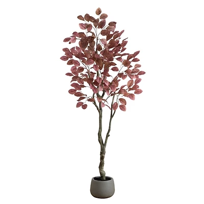 Autumn Dogwood Tree in Decorative Planter, 6 ft.