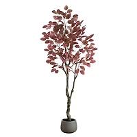 Autumn Dogwood Tree in Decorative Planter, 6 ft.