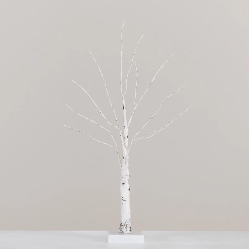 ft. Pre-Lit White Birch Tree