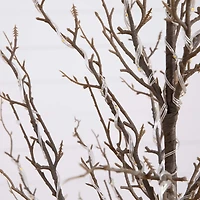 ft. Pre-Lit Artificial Twig Tree