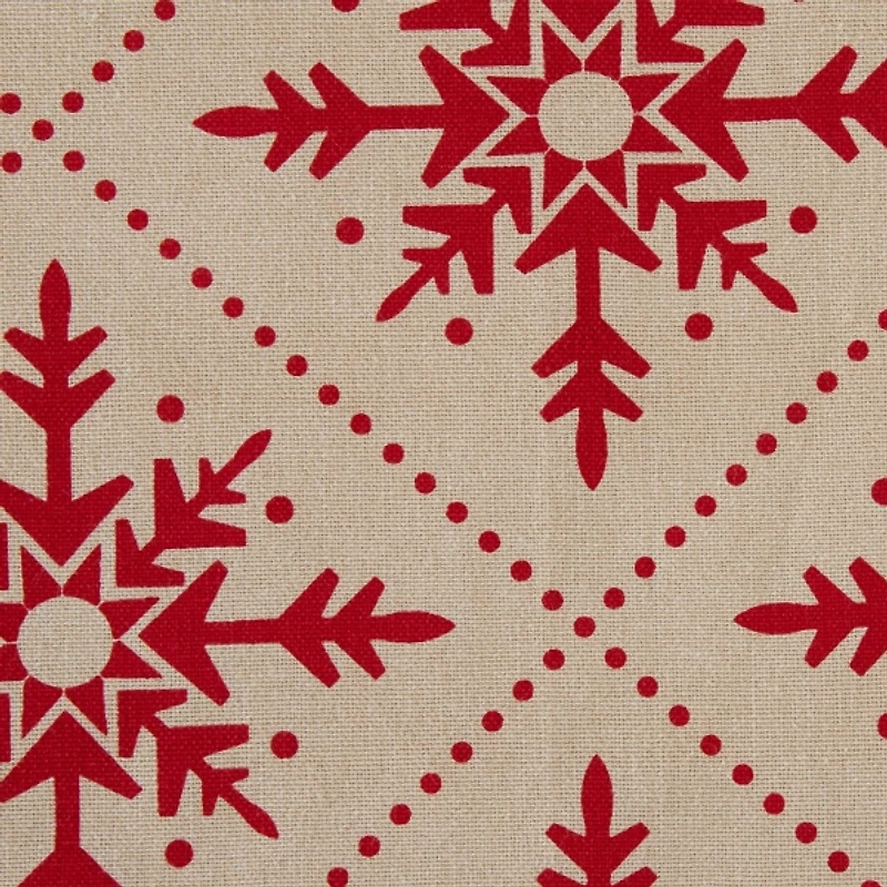 Scandinavian Snowflake Tablecloth, 60x84 in.