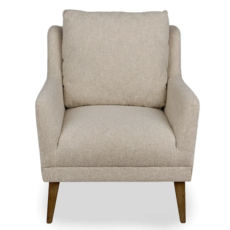 Lauren Ivory Quartz Upholstered Accent Chair
