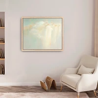 Heavenly Messengers Framed Canvas Art Print