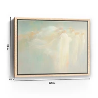 Heavenly Messengers Framed Canvas Art Print