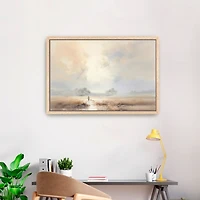 Dear to the Shepherd Framed Canvas Art Print