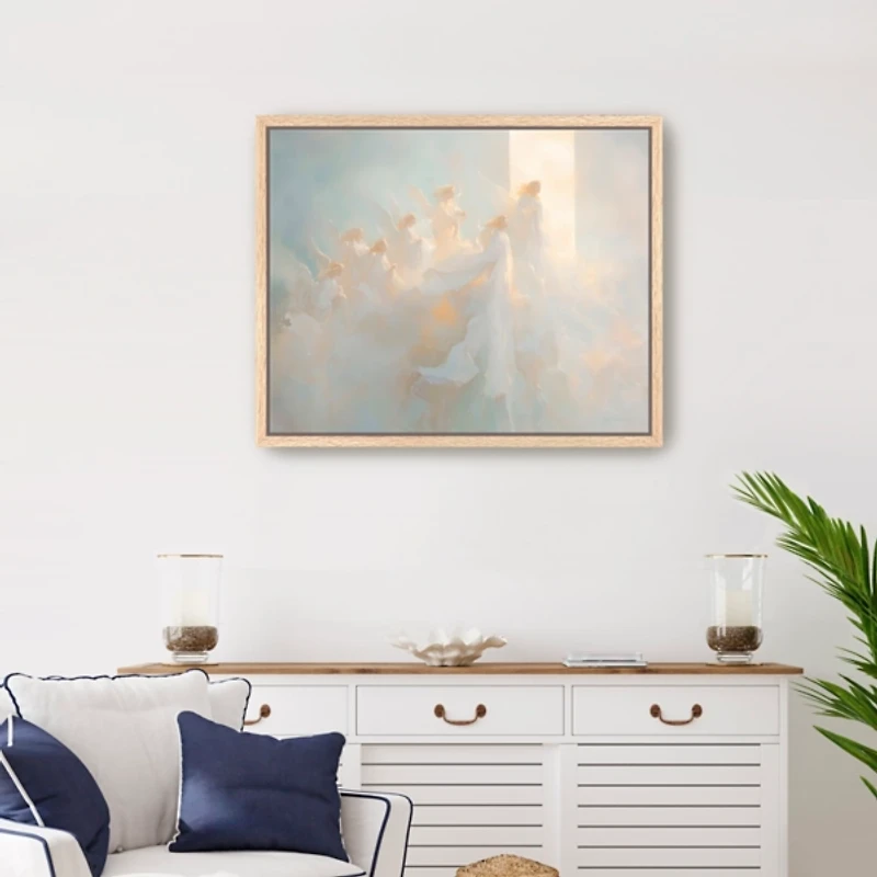 Heaven's Gate Framed Canvas Art Print