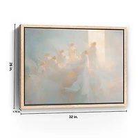 Heaven's Gate Framed Canvas Art Print