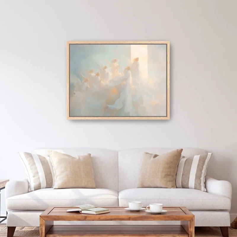 Heaven's Gate Framed Canvas Art Print, 32x42