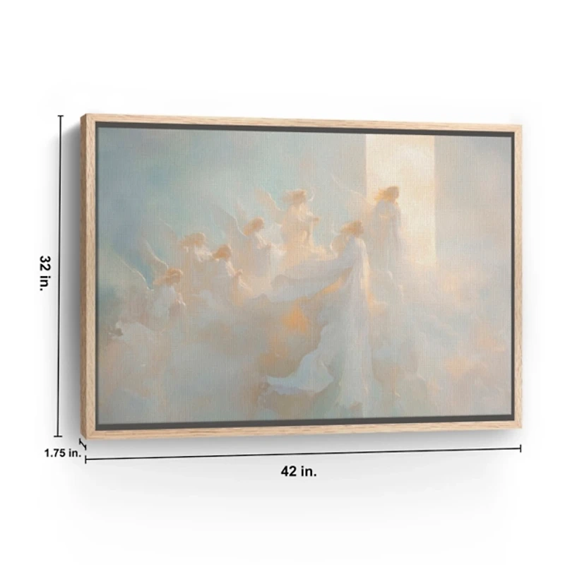 Heaven's Gate Framed Canvas Art Print, 32x42