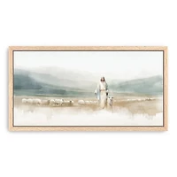 Good Shepherd Framed Canvas Art Print