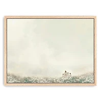 Pure in Heart Framed Canvas Art Print