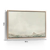 Pure in Heart Framed Canvas Art Print, 32x42