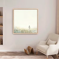 Into the Light Framed Canvas Art Print, 30x30