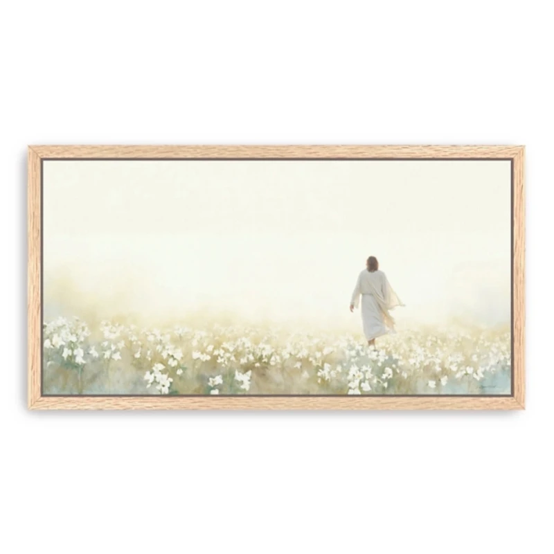 Follow Me Framed Canvas Art Print, 30x60