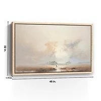 Sunshine in my Soul Framed Canvas Art Print