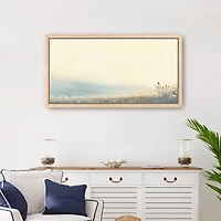 Far Green Hill Canvas Art Print, 22x42