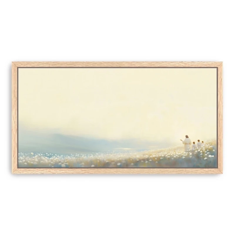 Far Green Hill Canvas Art Print, 22x42