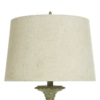 Antique Green Bourgault Floor Lamp