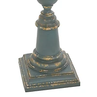 Antique Blue Bourgault Floor Lamp