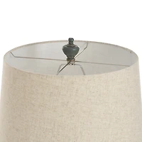 Antique Blue Bourgault Floor Lamp