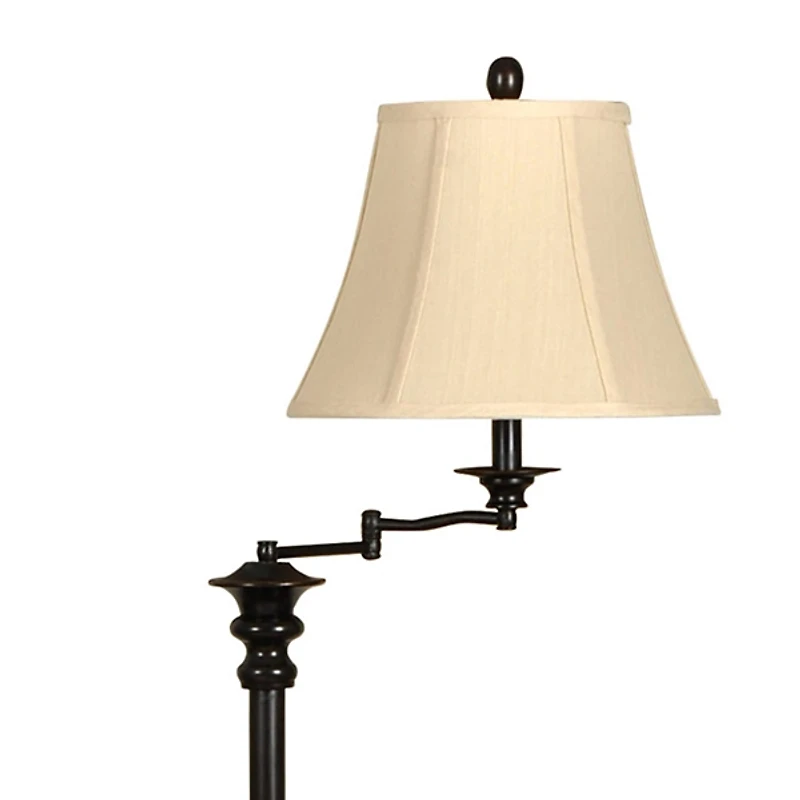 Dark Bronze Menlo Swing Arm Floor Lamp