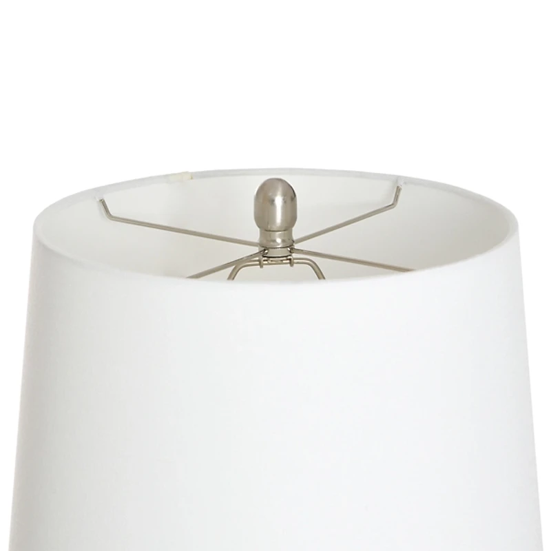 Sage Green Ceramic Dimpled Table Lamp