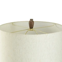 Rustic Cement Cotta Table Lamp