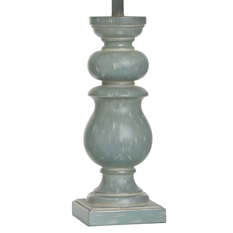 Rustic Blue-Green Darcy Table Lamp