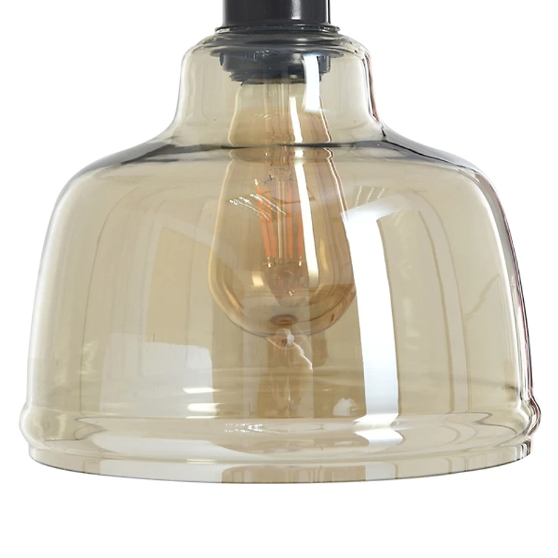 Black Metal Arched Task Lamp