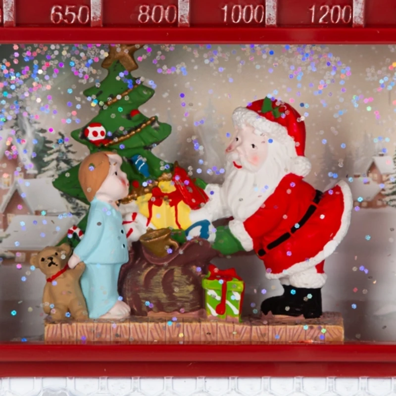 LED Holiday Radio Water Globe