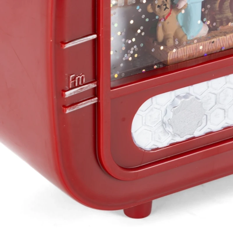 LED Holiday Radio Water Globe