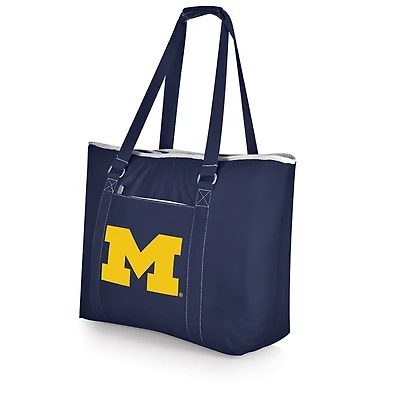 Navy Michigan Wolverines Tahoe XL Cooler Tote Bag
