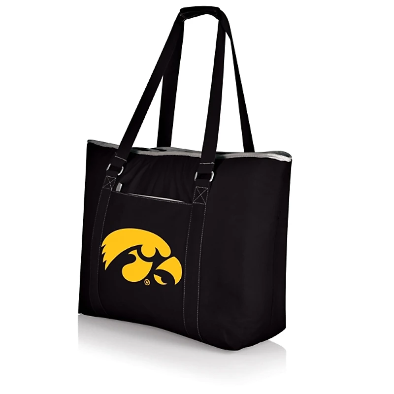 Black Iowa Hawkeyes Tahoe XL Cooler Tote Bag