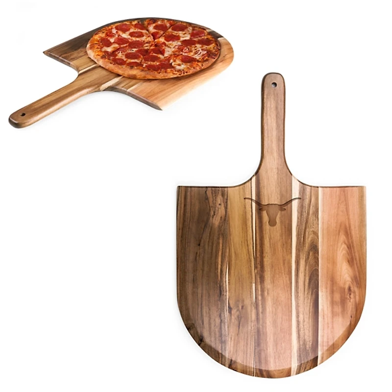 Texas Longhorns Acacia Wood Pizza Peel